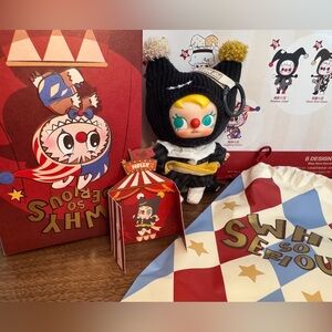 Pop Mart Why So Serious Vinyl Plush Pendant - Molly String Puppet - In Hand